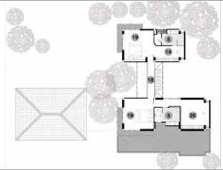 แปลนแบบบ้าน ออกแบบบ้าน ขนาดพื้นที่ 680 ตร.ม. สำหรับแบบบ้านร่วมสมัย Contemporary Style