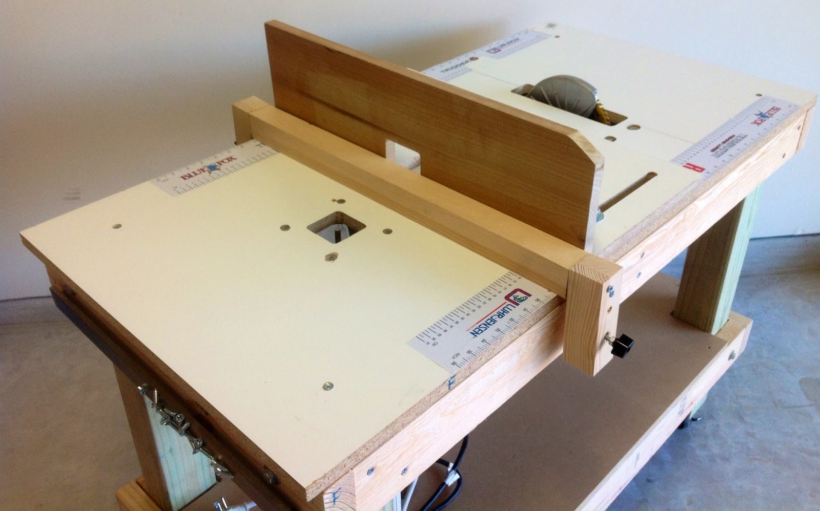 Thinking Wood: Project 2 - DIY Portable 3-in-1 Workbench / Table Saw 
