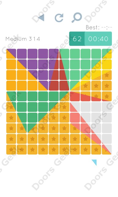 Cheats, Walkthrough for Blocks and Shapes Medium Level 314