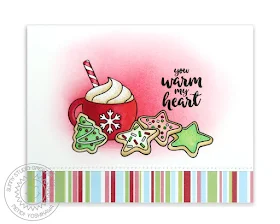 Sunny Studio Stamps: Mug Hugs Christmas Card by Mendi Yoshikawa