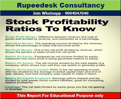 Stock Profitability Ratios for Stock Analysis