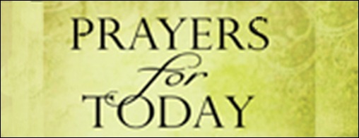 prayers for today banner