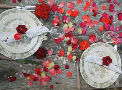 Romantic Wedding Table Settings