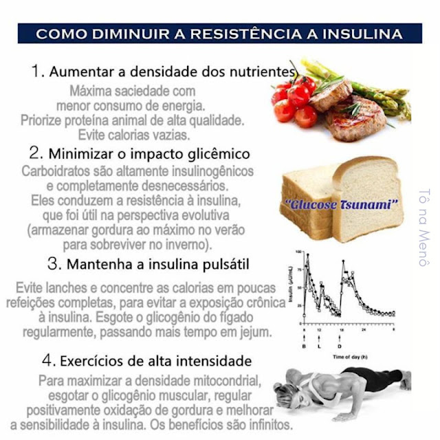 Como diminuir a resistência a insulina
