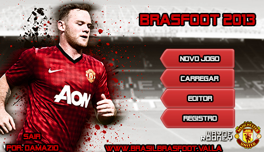 Skin Wayne Rooney para Brasfoot 2013