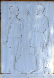 το γλυπτό Μάρπησσα και Απόλλων στο Μουσείο Γλυπτικής Νίκος Περαντινός