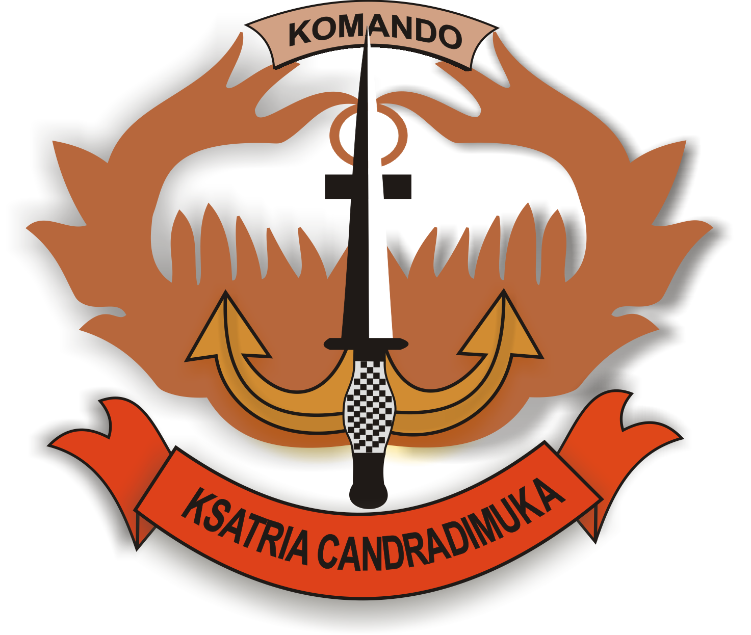  LOGO  KOPASSUS Gambar Logo 