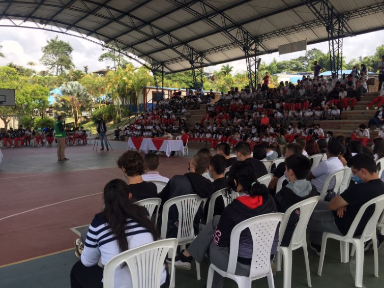 La CARDER destaca el proyecto de Guarderías Vegetales del colegio Liceo Taller San Miguel