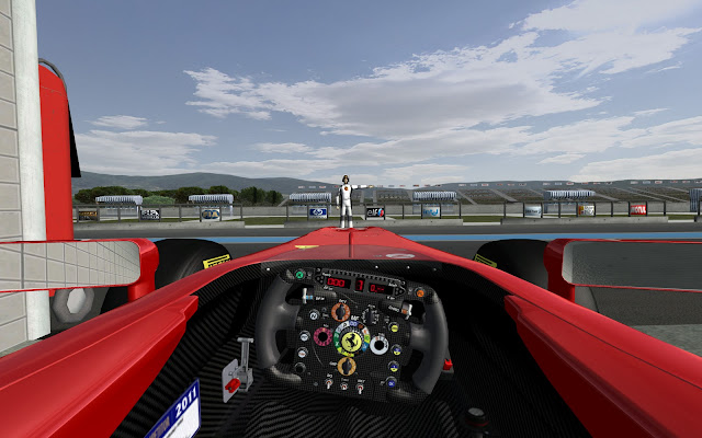 Cockpit Ferrari F1 2011 rfactor codemaster