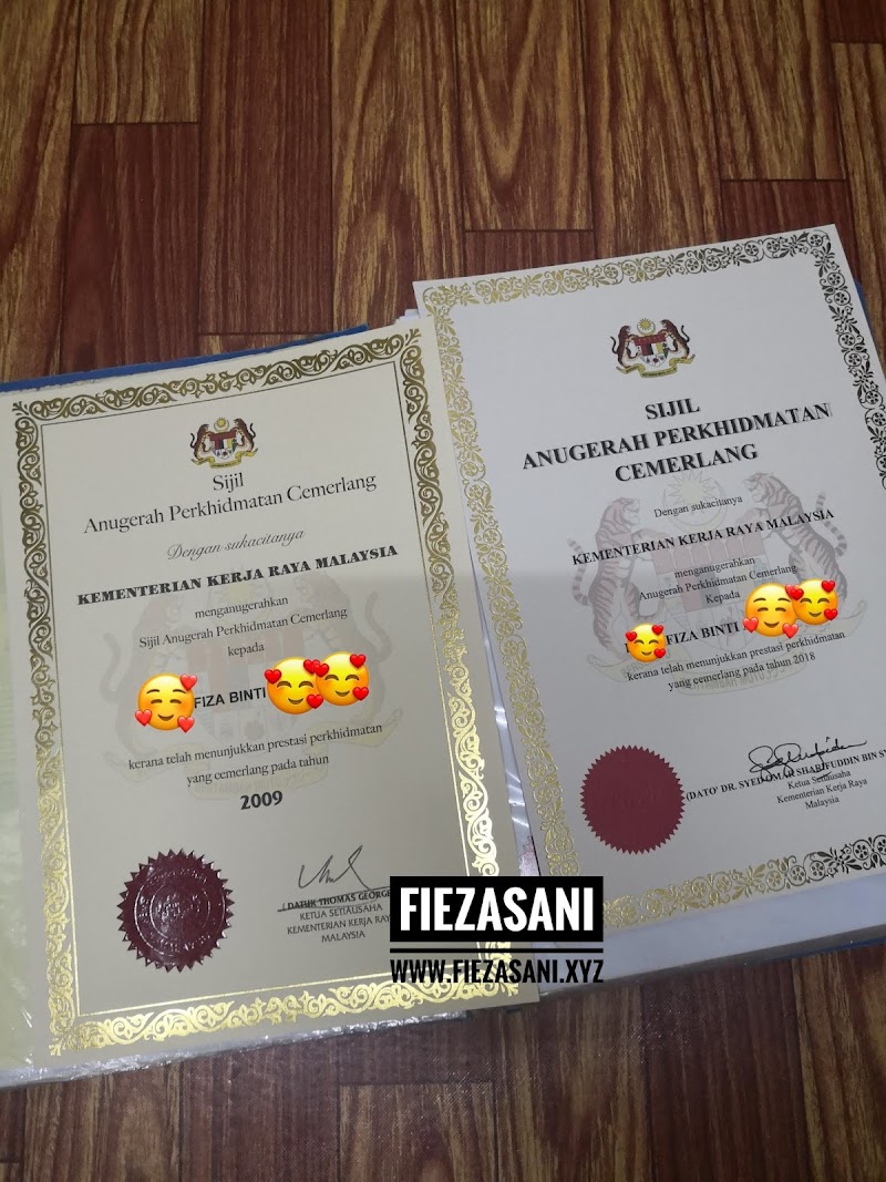 Dapat Anugerah Atau Pengiktirafan Dalam Kerjaya, Satu Bonus