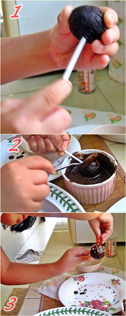 SinaranMenu: Hana's Brownies Cake Pops