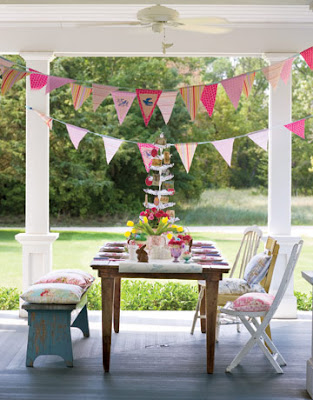 Garden Party Wedding Decor