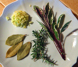 Plate of Fresh Herbs