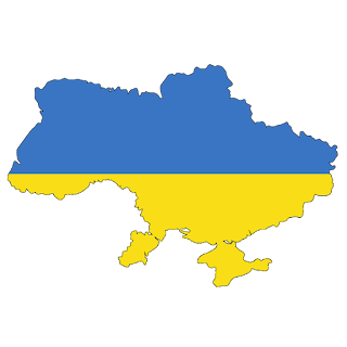 Ukrainian Culture Cartoon Ukrainian flag