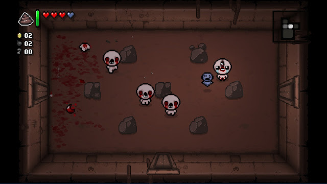 One of the first rooms, very easy and with a few monsters only.