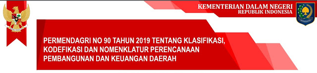 Permendagri Nomor 90 Tahun 2019