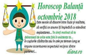 Horoscop Balanță octombrie 2018