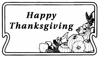 Happy Thanksgiving Coloring Pages