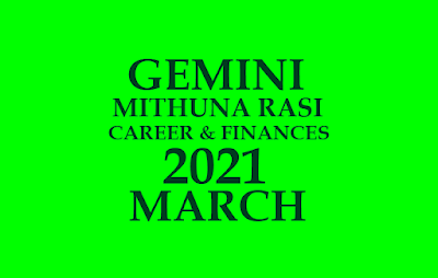 Mithunam Rasi Palangal March 2021