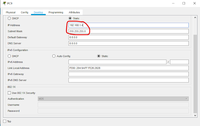 Cara Membuat Topologi Star di Cisco Packet Tracer