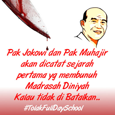 Kumpulan Meme Penolakan Full Day School (Sekolah 5 Hari) yang di Gagas oleh Mendikbud Muhadjir Effendy Agustus 2017