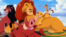 Rei Leão Disney Filme Simba Timão Pumba Scar