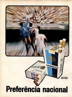 propaganda cigarros Continental - preferência nacional - 1970; propaganda anos 70; história decada de 70; reclame anos 70; propaganda cigarros anos 70; Brazil in the 70s; Oswaldo Hernandez;