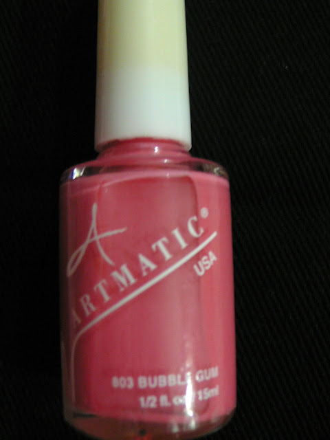 Artmatic nail enamel in bubble gum