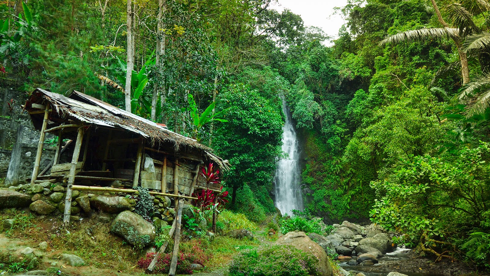 Wisata Alam Air Terjun Kembar Barambang Sinjai Aneka 