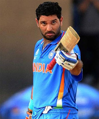 Popular Indian Batsman Yuvraj Singh HD Cricketer Photos