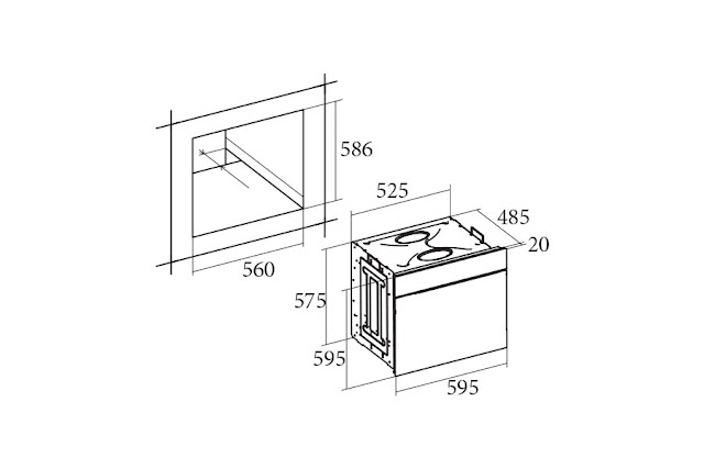 Lò nướng Cata ME 611 DI 