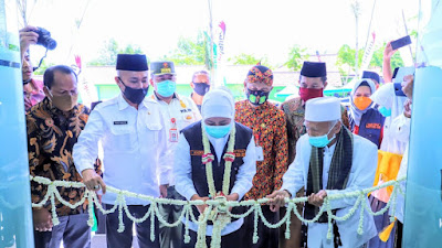 Peresmian Gedung SMK Boarding School Nasyrul Ulum Wujud Program Pesan Aman Nawa Bhakti Satya Pemprov Jatim