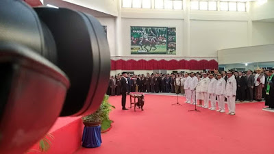 Gubernur NTT Lantik Empat Bupati di Aula Eltari 