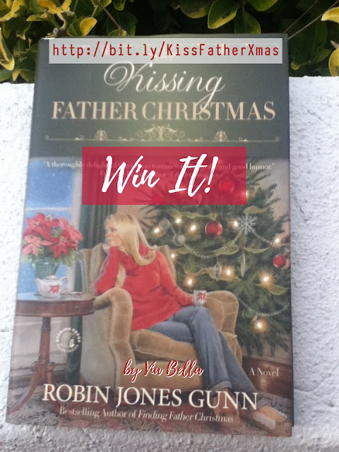 Kissing Father Christmas (Win It), Win it, Giveaway, book review, father Christmas, Robin Jones Gunn, 