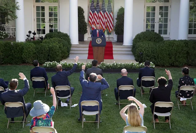 Melania Trump destroys the garden designed by Jacqueline Kennedy