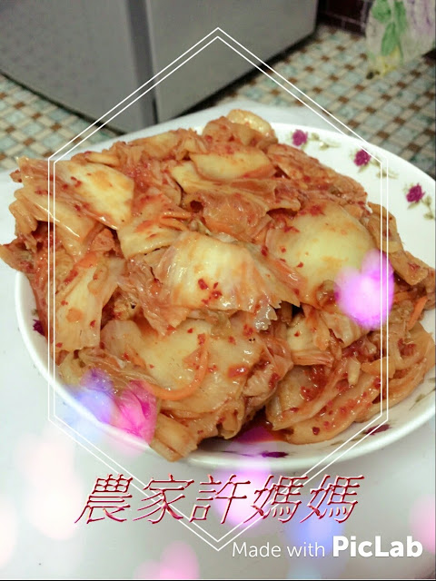 濃厚醬汁的韓國泡菜