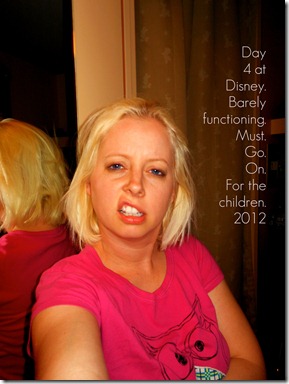 Day four hot mess
