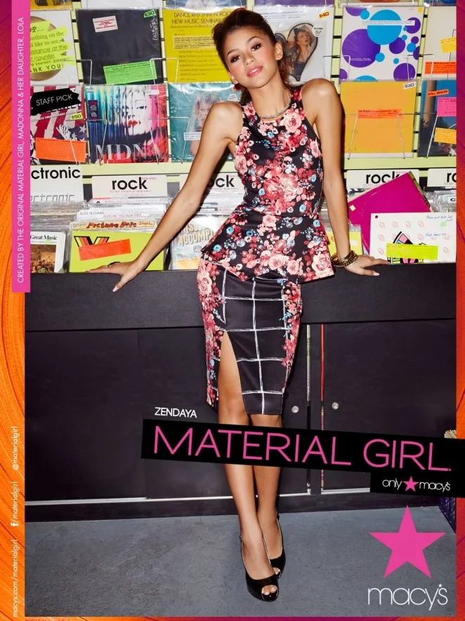 Material Girl Spring/Summer 2015 Campaign featuring Zendaya Coleman