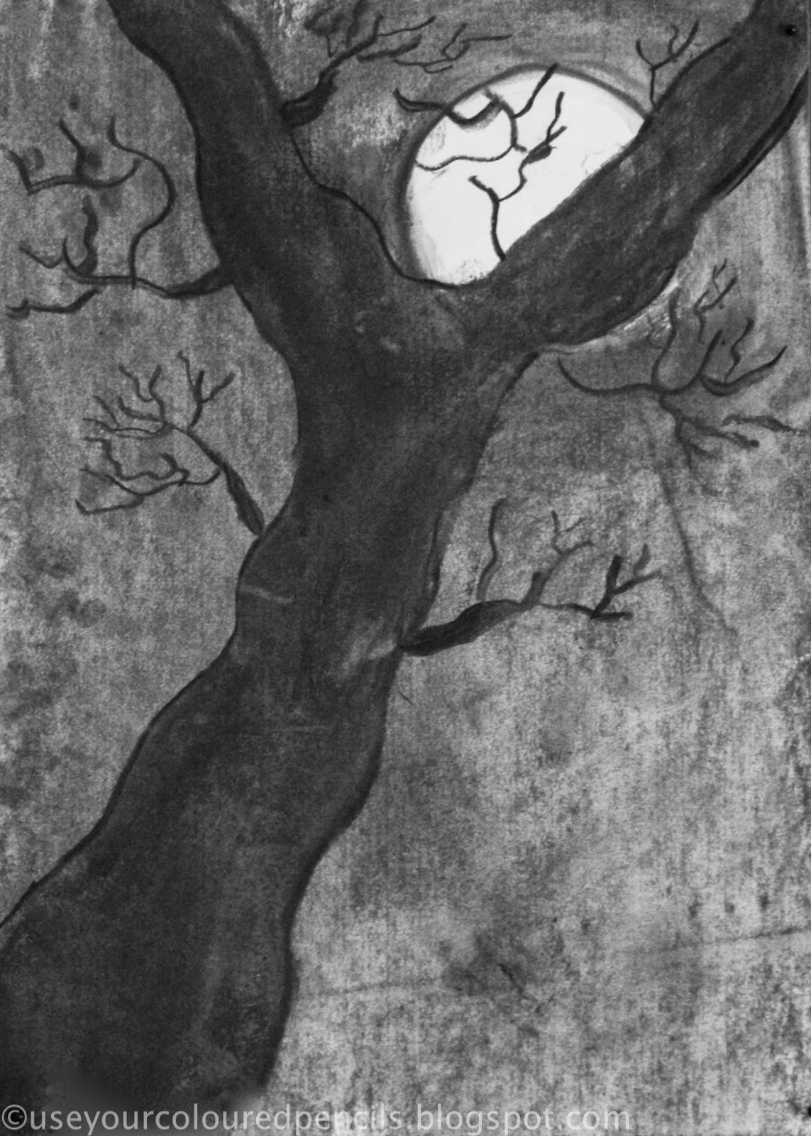 charcoal tree by musicnotes77 on DeviantArt