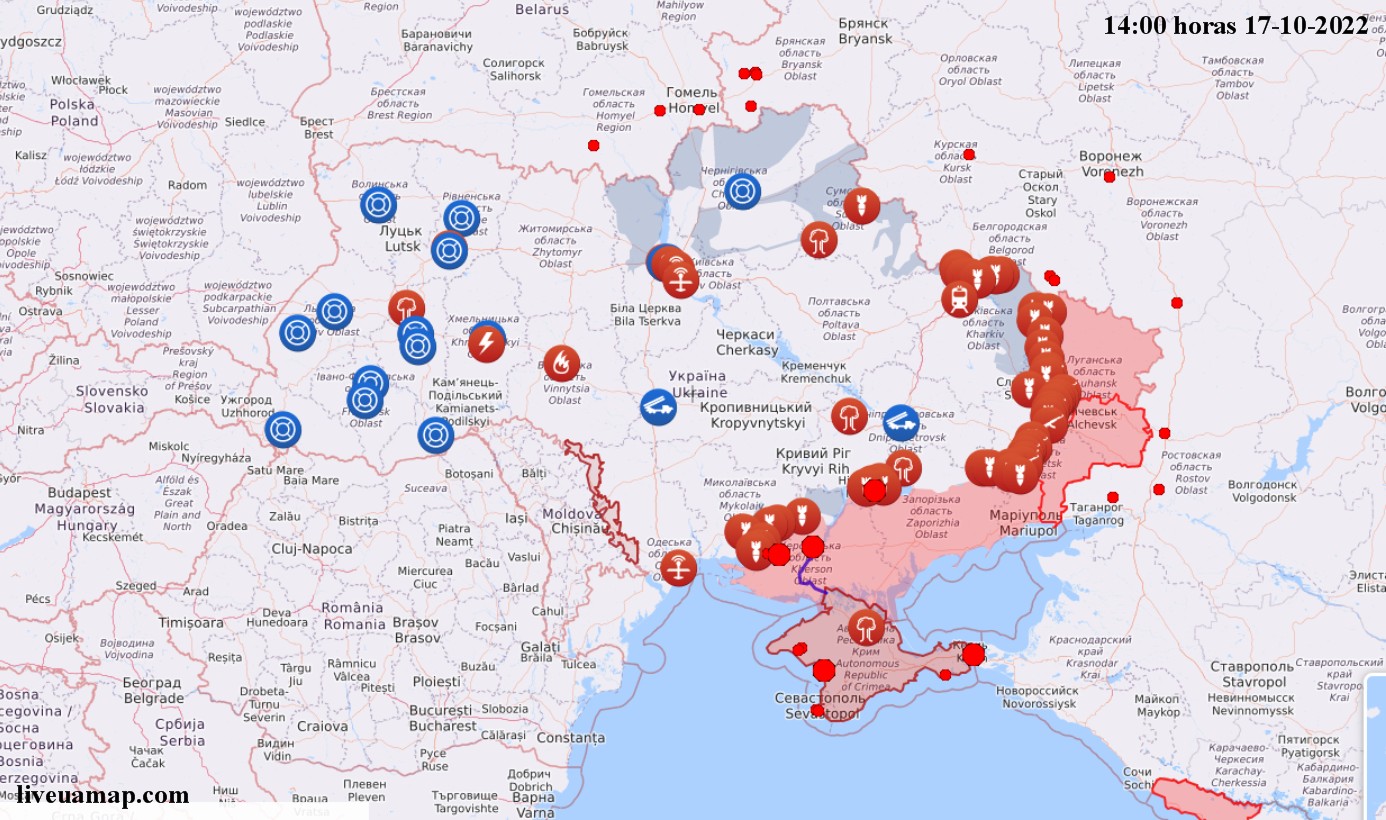 Какие сейчас границы украины. Карта боевых действий на Украине октябрь 2022. Карта боев на Украине. Карта Украины боевые.