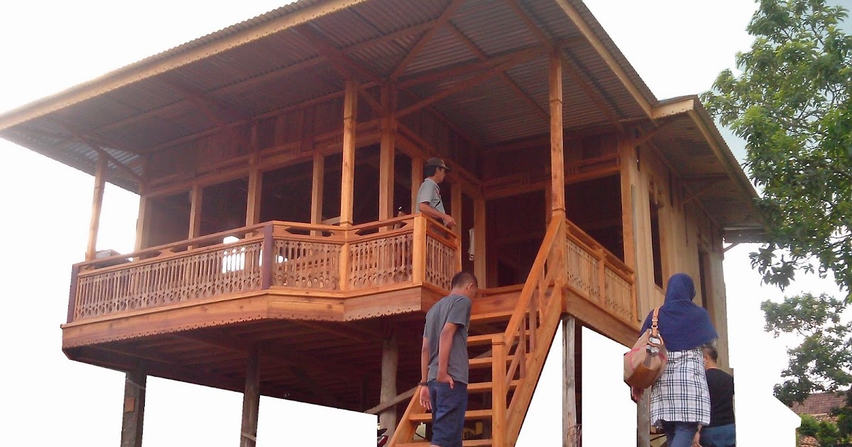 Indonesian Ethnic Wooden House Jual Rumah Kayu Knock Down  
