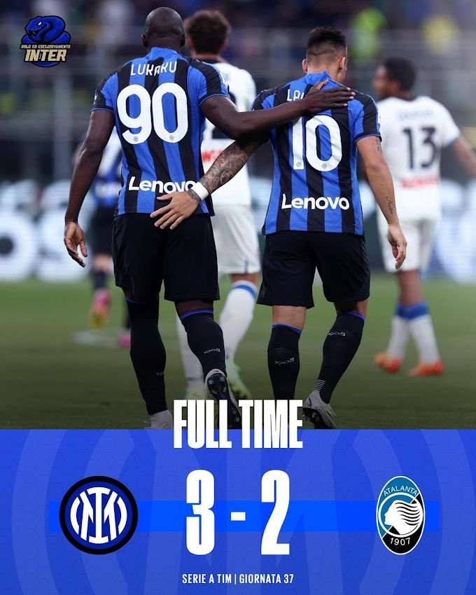 Serie A: Inter-Atalanta 3-2