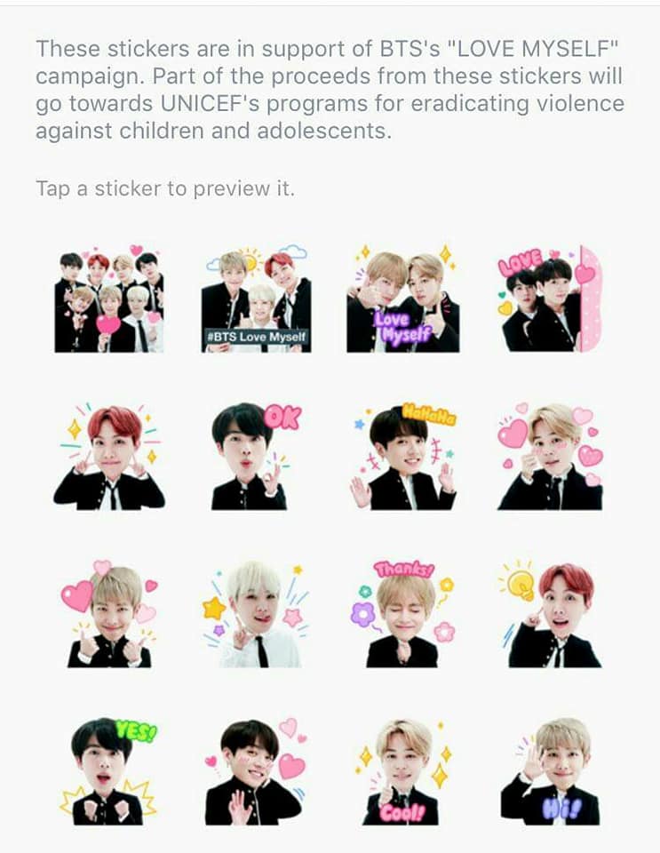  Fakta BTS  2021 14 Rilis Stiker  LINE  dan Emoticon Kakao 