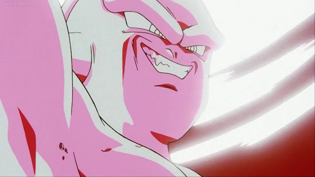 Kid Buu destroy Earth