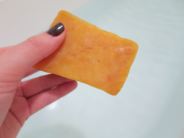 Lush bag bath haul sexy peel soap citrus orange