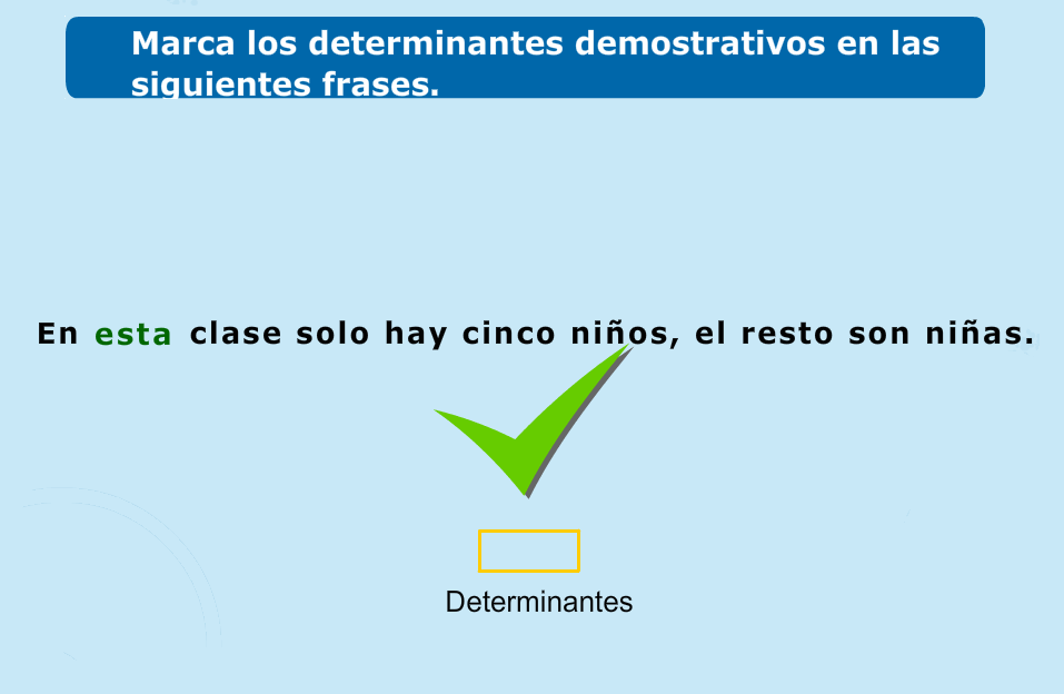 http://www.primerodecarlos.com/TERCERO_PRIMARIA/enero/Unidad_6/actividades/lengua/demostrativo1/indice.swf