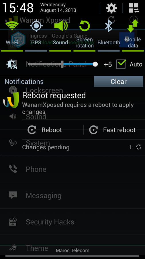 INSTALL WANAM Xposed Pro buat modifikasi (Custom) Android
