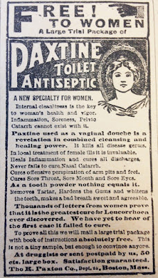 Paxtine toilet antiseptic