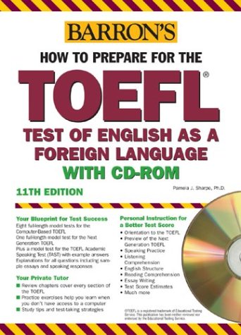 Barron S How To Prepare For The Toefl 11th Edition Cd