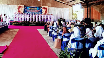  72 Mahasiswa Akbid Harbun Bima Ucap Janji dan Capping Day
